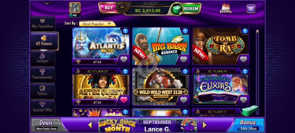 gaming casino online games