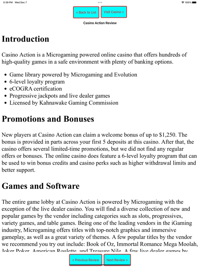 casino app for vegas