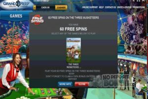Online -Casino ohne Einzahlungsbonus 80 kostenlose Spins