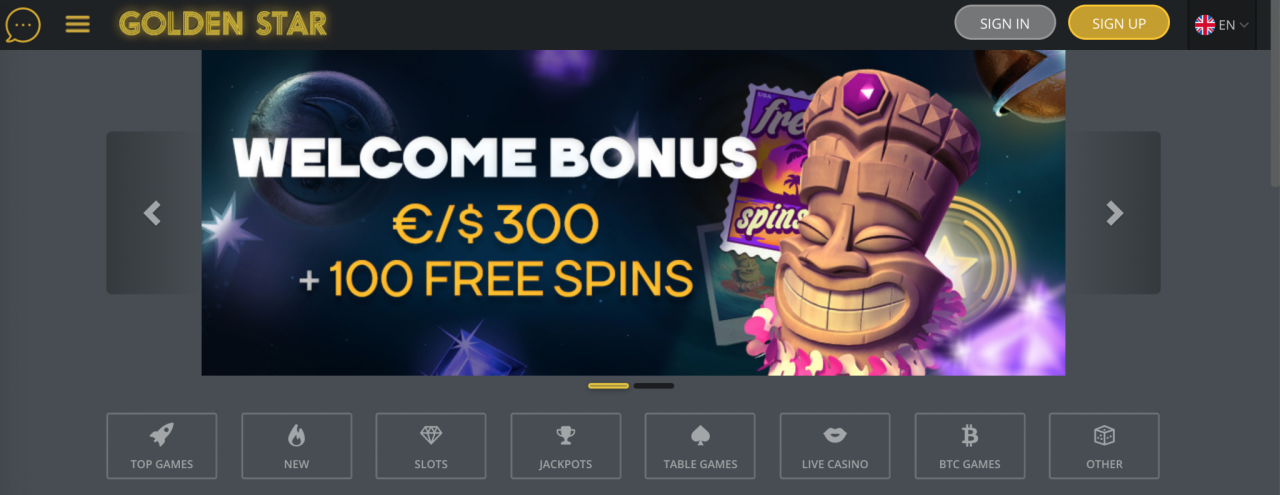 goldenstar casino app