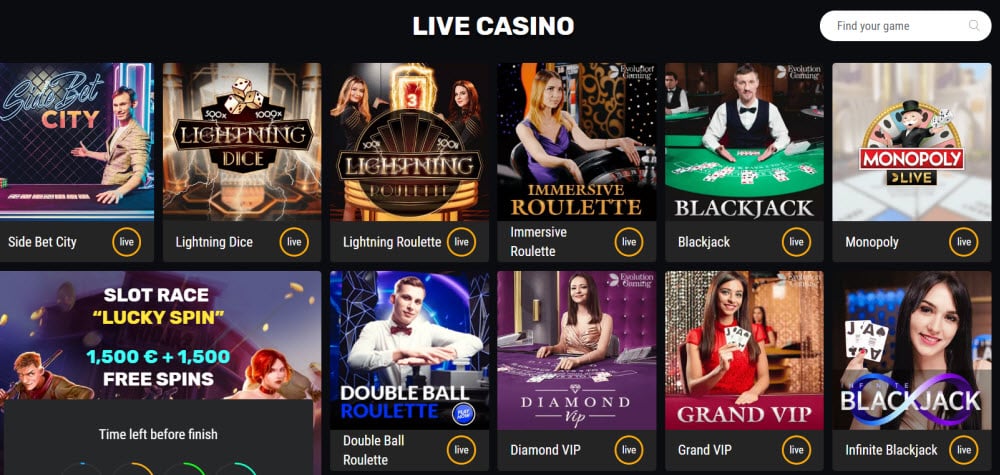 live casino online