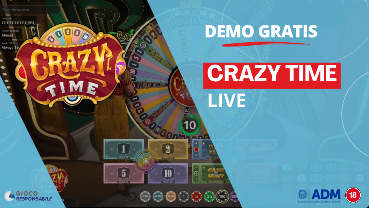 crazy time registration