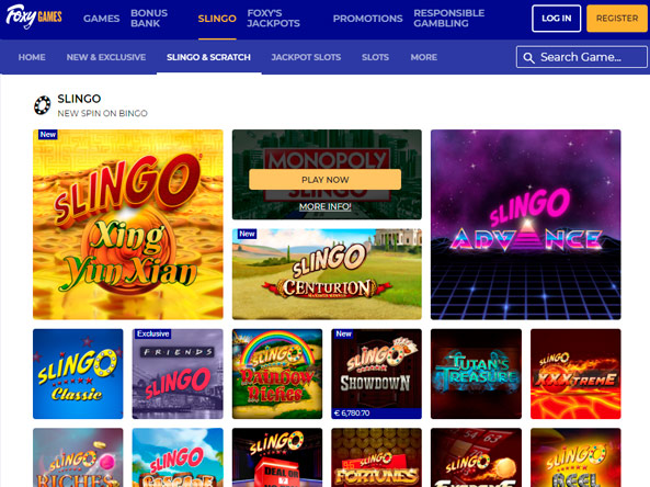 vegas casino games online